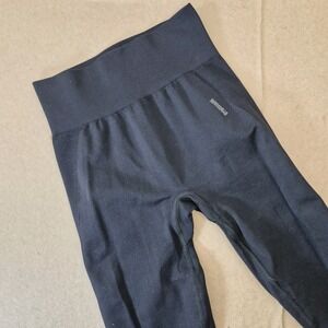 Gymshark Flex High Waisted Leggings Womens XS Black Workout Athletic‎